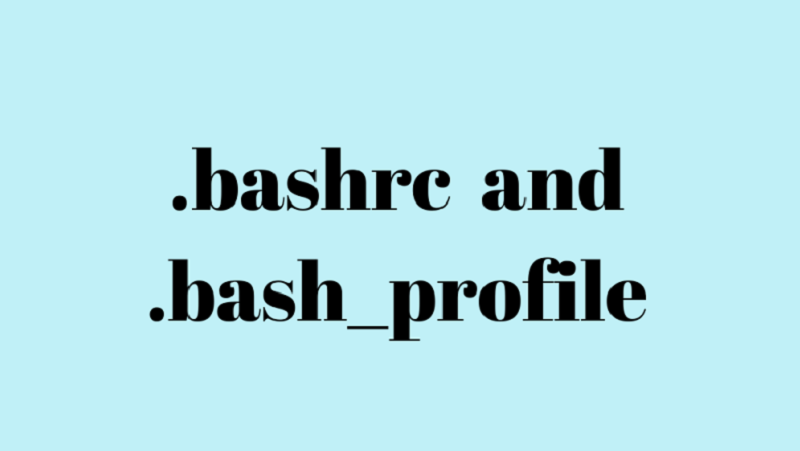 Что лучше: .bashrc или .bash_profile